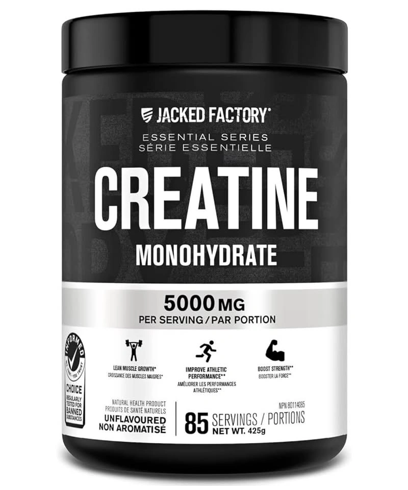 Jacked Factory Creatine Monohydrate Powder 425g
