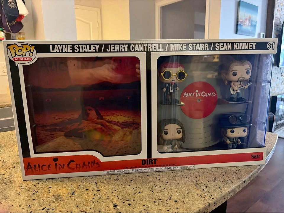 Funko Pop! Albums Alice in Chains Dirt Deluxe 4-Pack #31