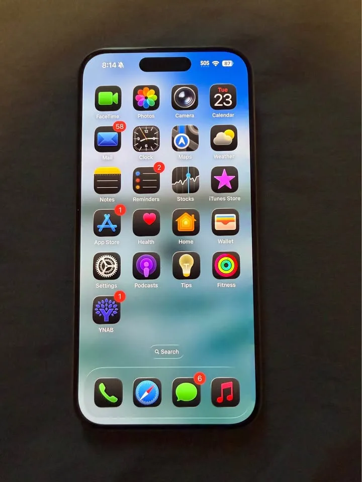 iPhone 15 Pro 128GB Titanium Unlocked image indicator(7)