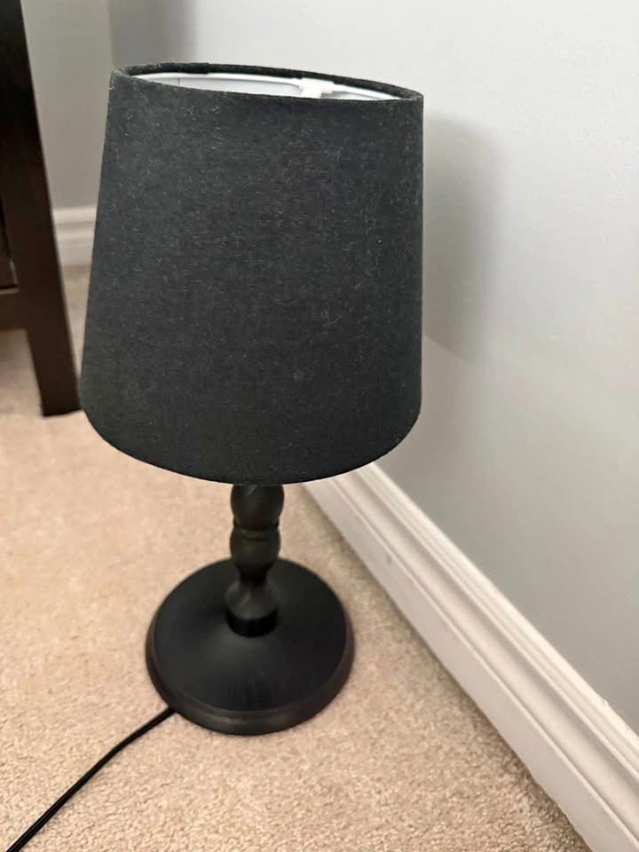 Two Black Table Lamp