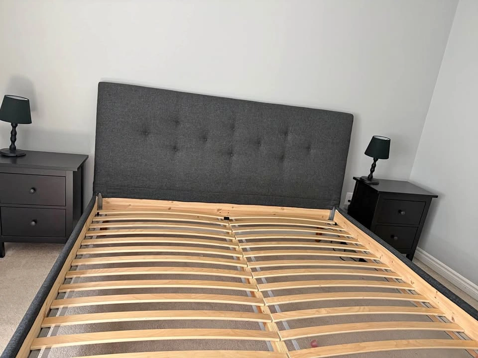 Upholstered Queen Bed Frame