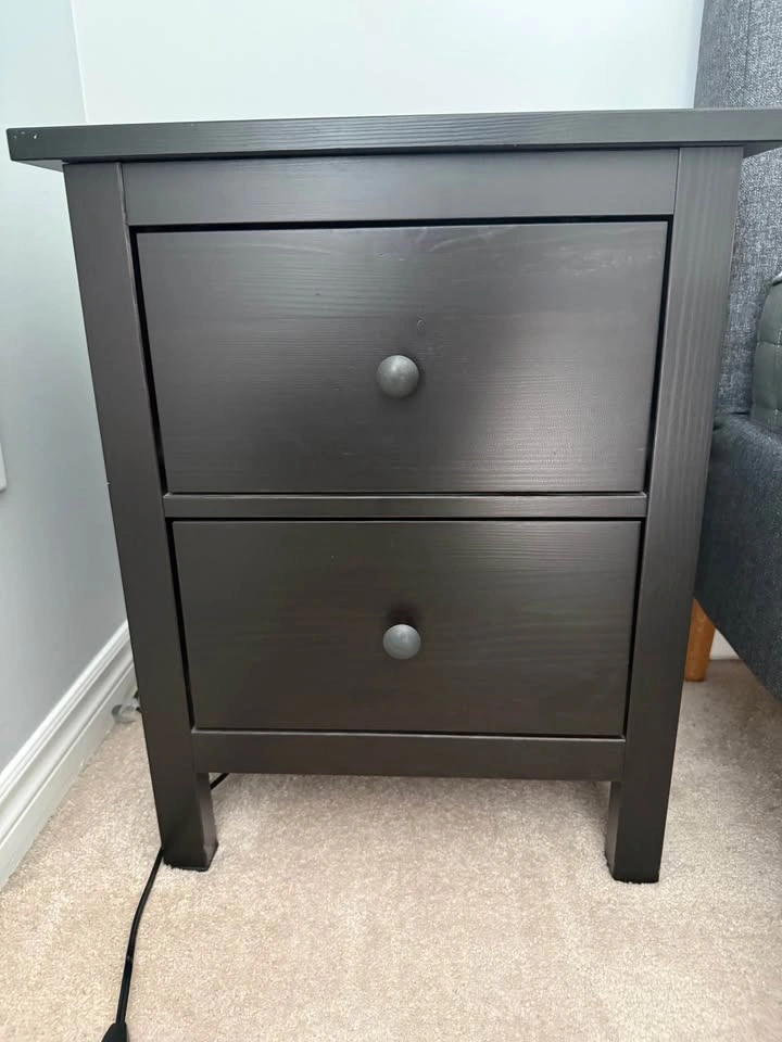 IKEA HEMNES 2-Drawer Nightstand - photo 3