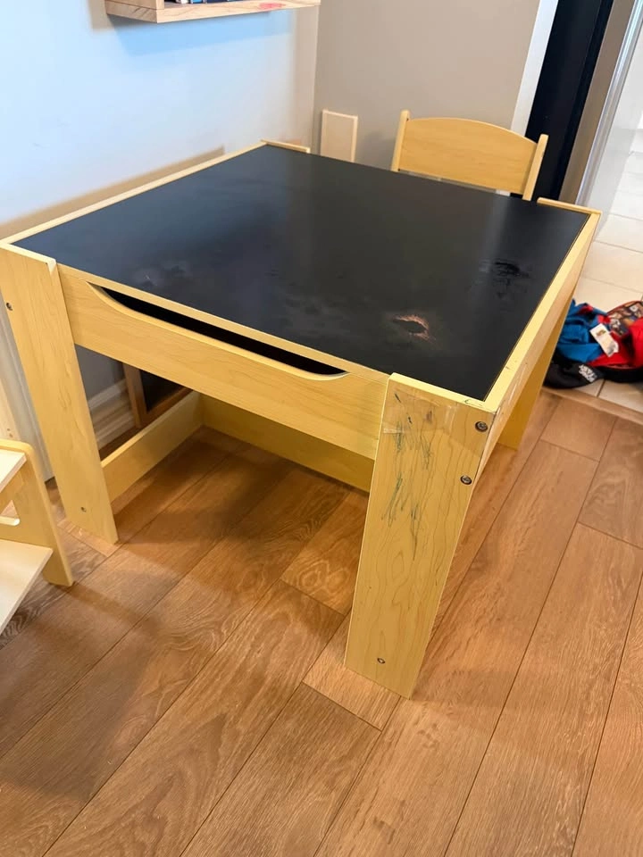 Children's Activity Table with 2 Chairs - photo 4