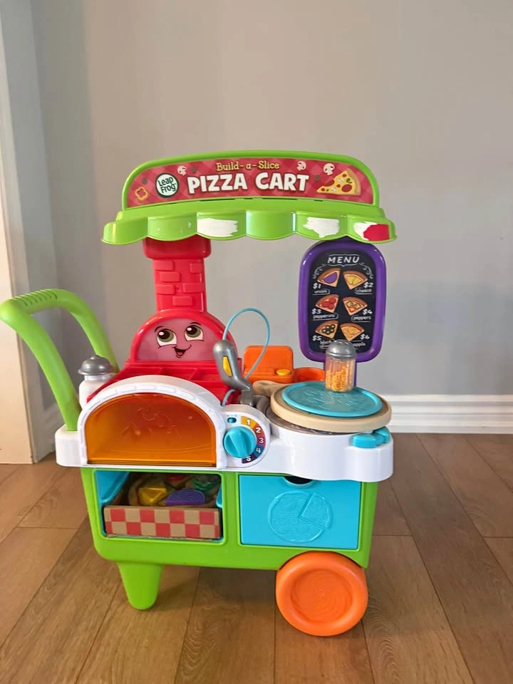 LeapFrog Build-a-Slice Pizza Cart