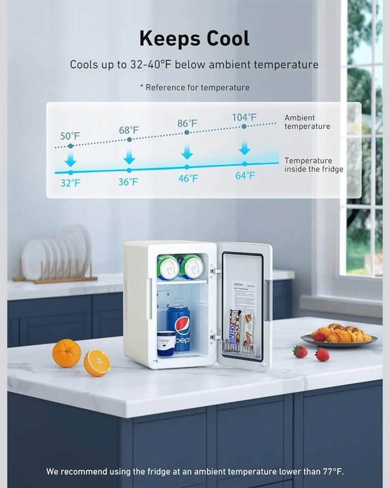 New car Mini Fridge 6L - Portable cooler & warmer AstroAI 2.0 - photo 3