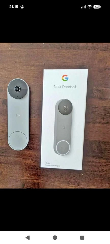 Google Nest Doorbell Video Camera