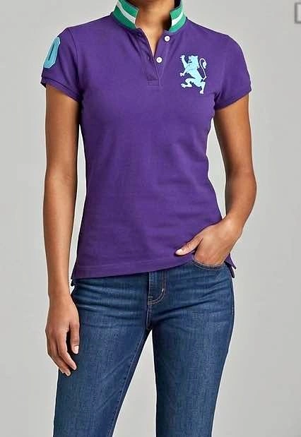 Giordano Purple Polo Shirt long slim -small