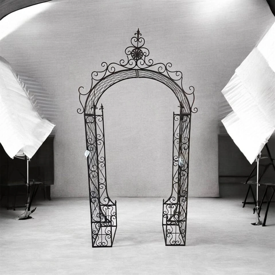 Elegant Metal Garden Arch