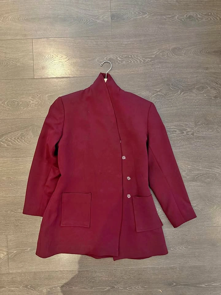 Burgundy Women’s Grad suit