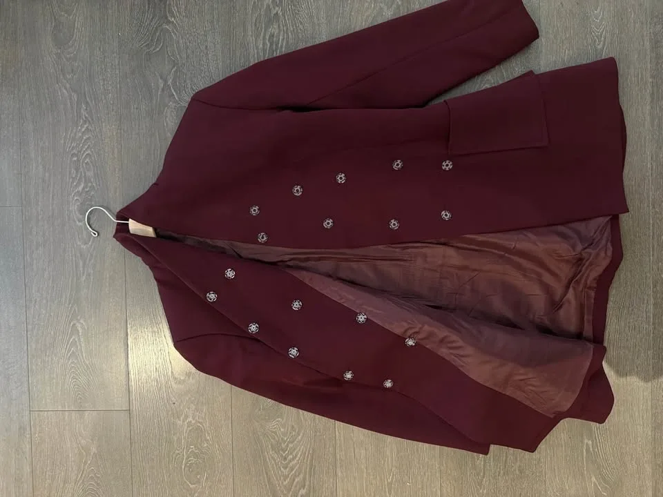 Burgundy Women’s Grad suit - photo 2