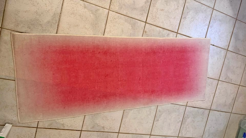 Pink Ombre Runner Rug
