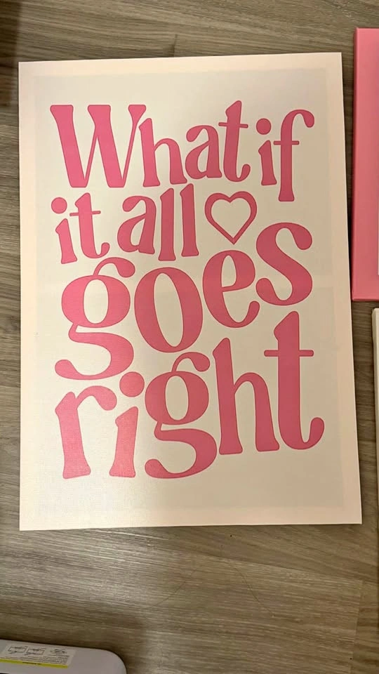 Motivational Canvas Wall Art Set