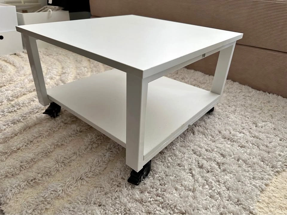 Side table / Under desk cart / printer stand - with wheels