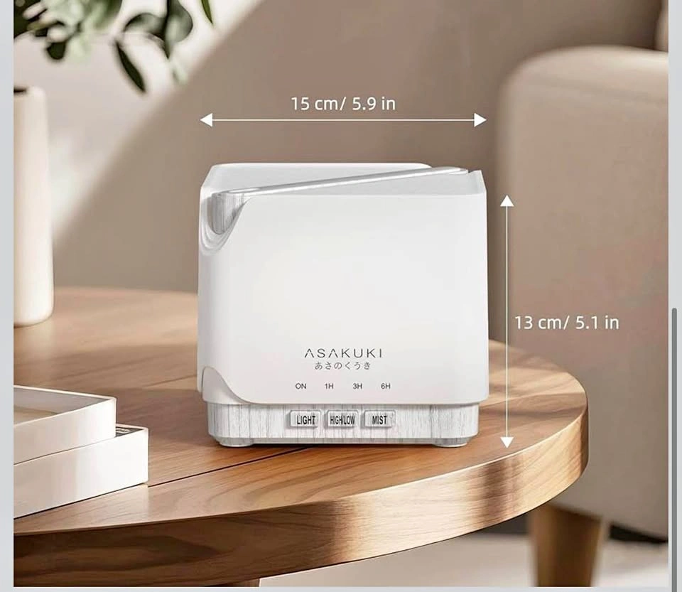 ASAKUKI White Essential Oil Diffuser