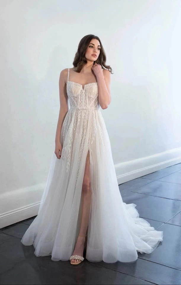Martina Liana 1490 Wedding Dress – Size 10 – Professionally Clea - photo 5
