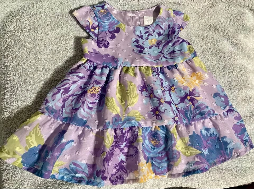 (Five) 0-3 Month Dress Bundle - photo 3