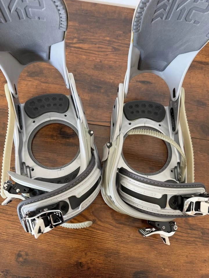 K2 V7 Snowboard Bindings Size M Complete w/ Discs & Hardware - photo 4