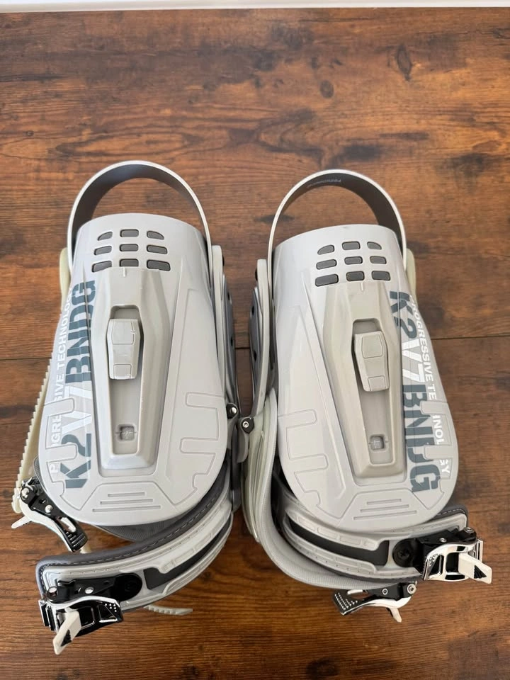 K2 V7 Snowboard Bindings Size M Complete w/ Discs & Hardware - photo 5