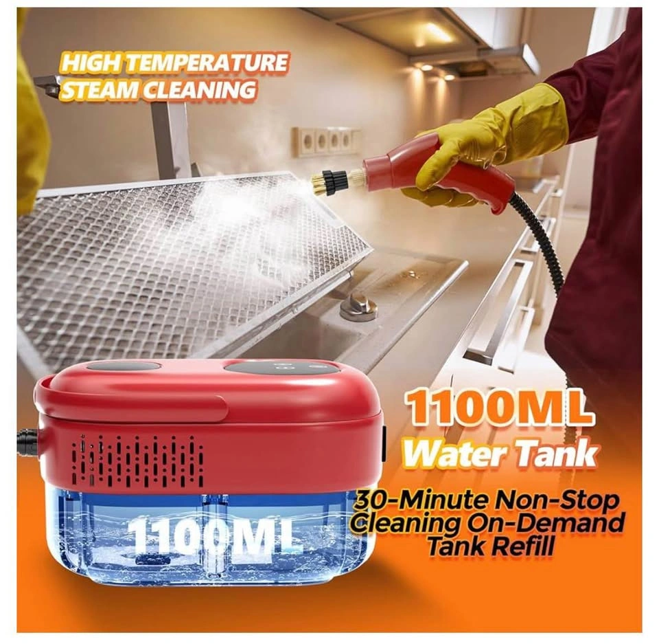 Handheld Steam Cleaner - 2500W High Pressure Portable Steamer - photo 4
