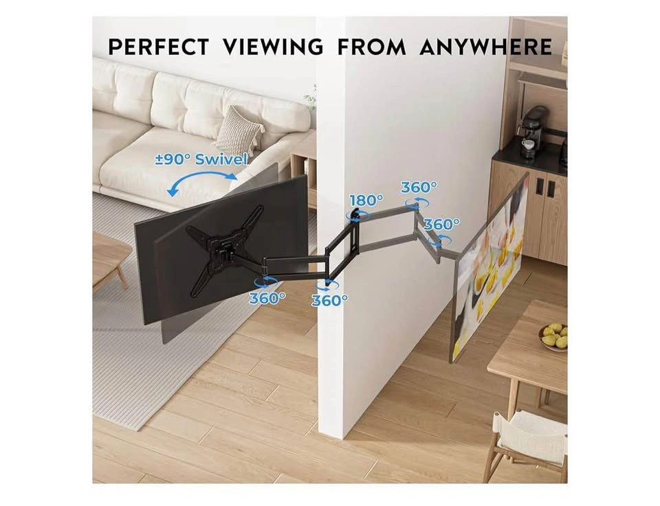 BONTEC Full Motion TV Wall Mount (26-65 Inch Flat/Curved) - photo 4