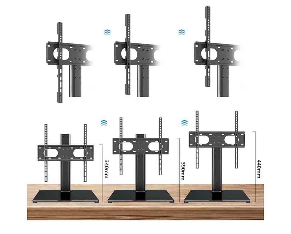 Universal TV Stand Tabletop Base for 17-55 Inch Screens - photo 4