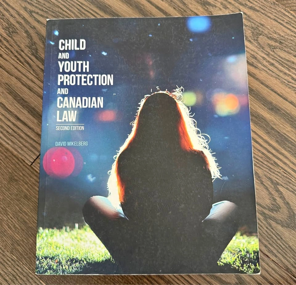 Child and Youth Protection and Canadian Law David Mikelberg