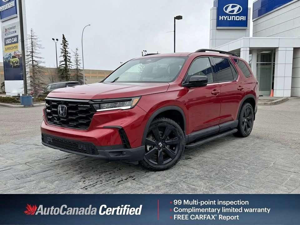2025 Honda Pilot Black Edition AWD | 8 Seats | No Accidents