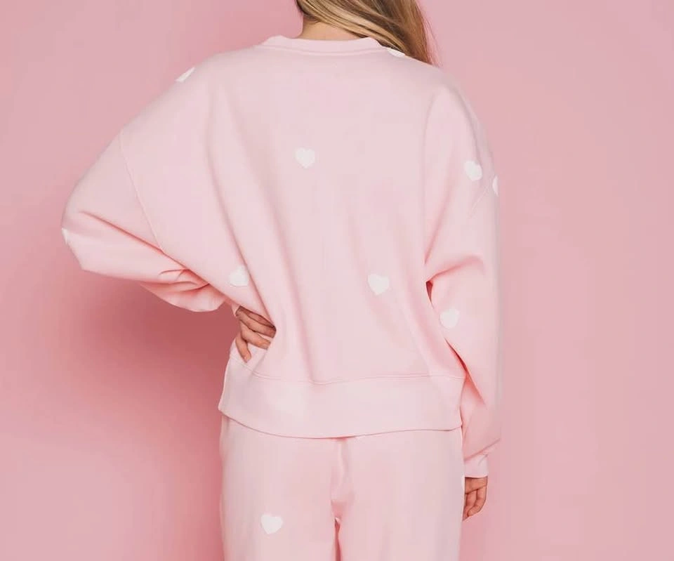 Brunette the label “all over heart” oversized sweater L/XL - photo 3