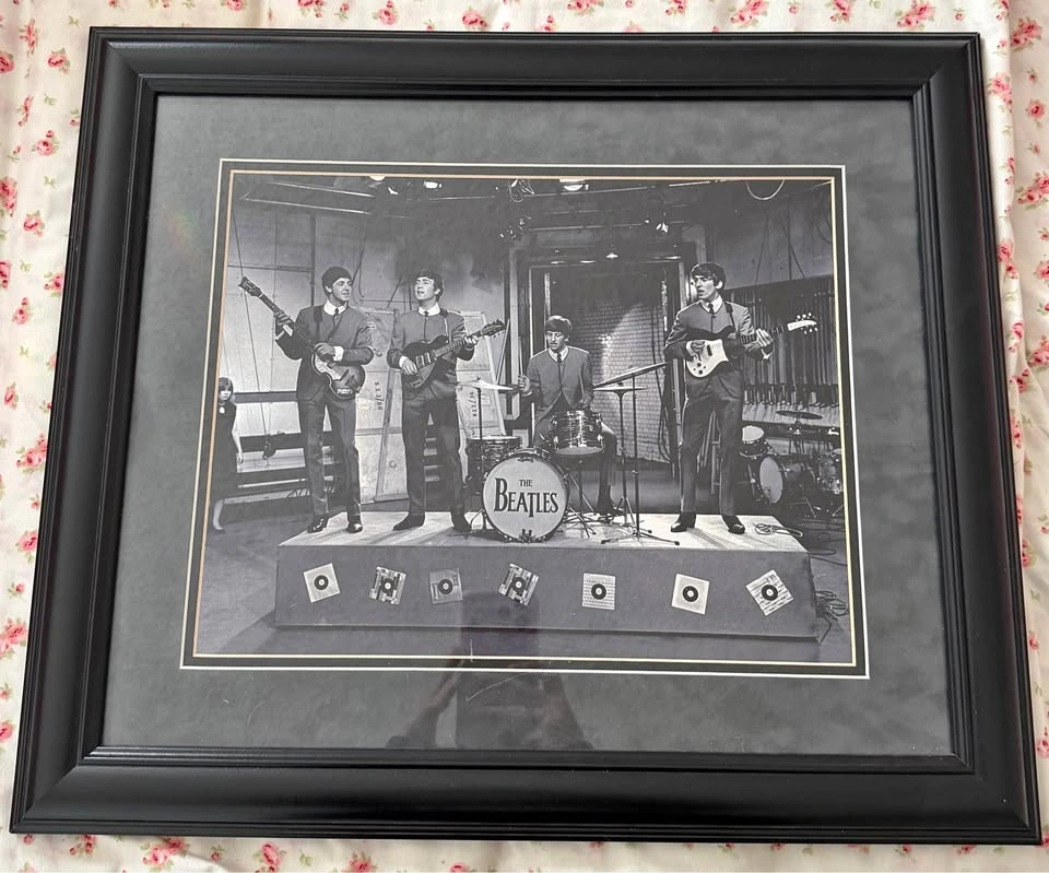 Framed Beatles Print - from vegas