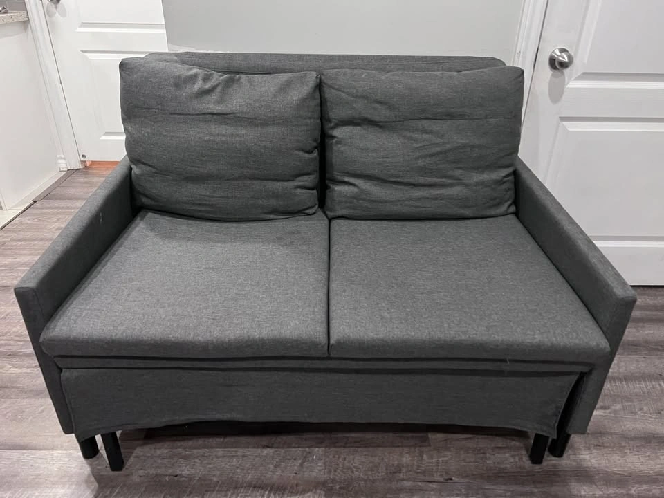 Dark Gray Sleeper Loveseat - photo 5