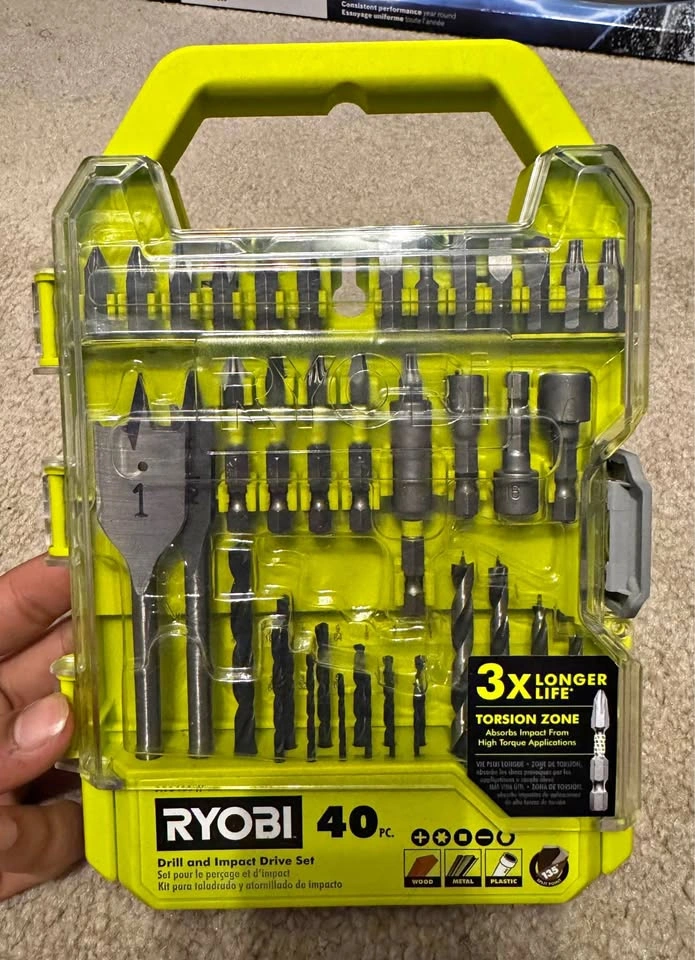 Ryobi 40 Piece Bit Set