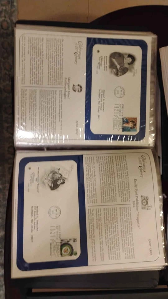 Huge Lot 14 Stamp Albums 1980s FDCs Over 1500 Covers - photo 5