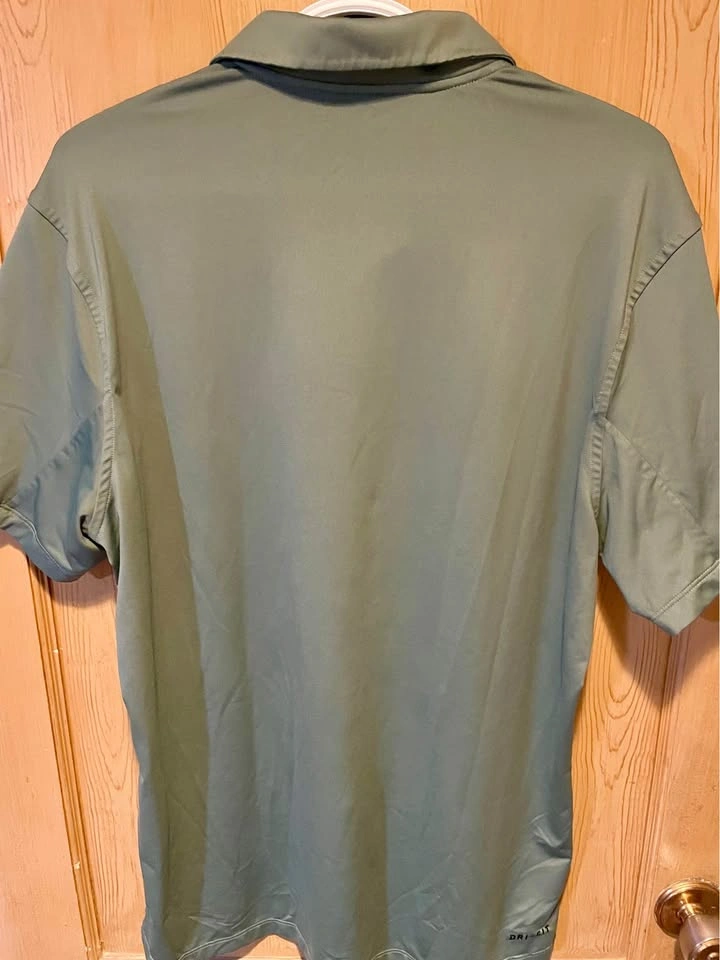 NEW Medium Nike Golf Dri-FIT Striped Golf Polo - photo 3