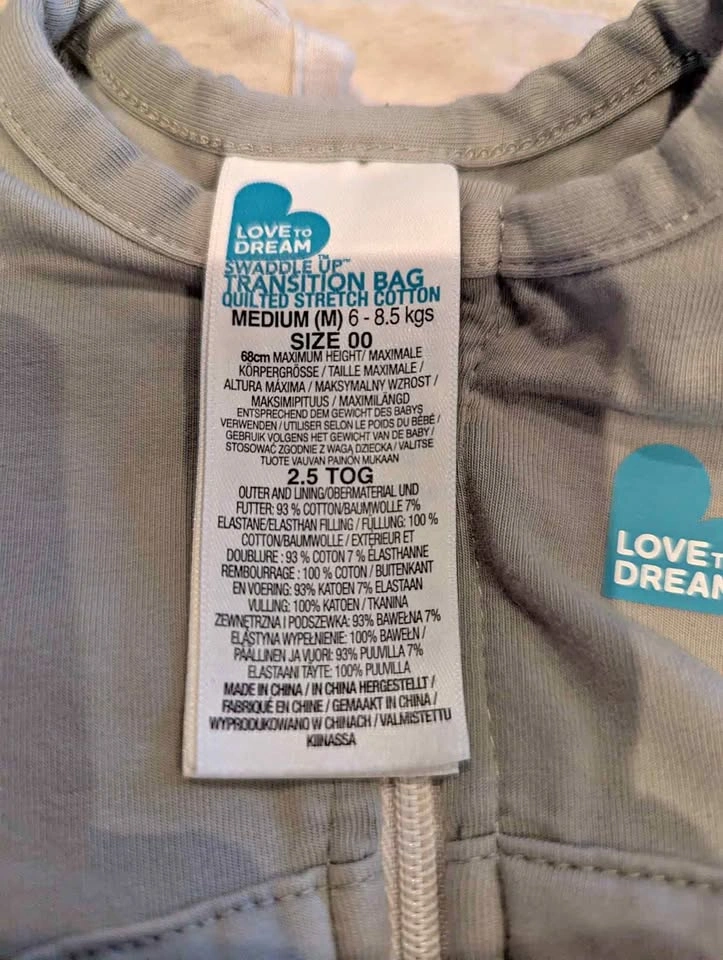 Baby sleep sack - Love to Dream