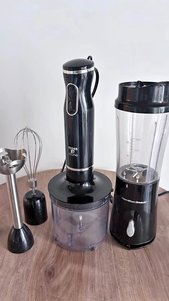 Moss & Stone Immersion Blender Set & Hamilton Beach Blender