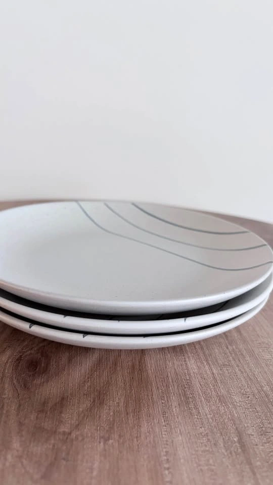 White Ceramic Dinnerware (Large plates, small plates, bowls) - photo 5