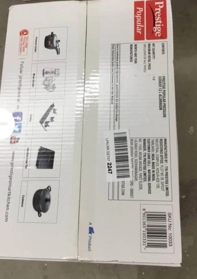Prestige 12P pressure cooker - photo 2