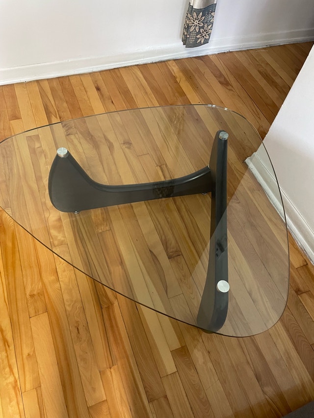 Urgent Sale! Modern Glass Top Coffee Table