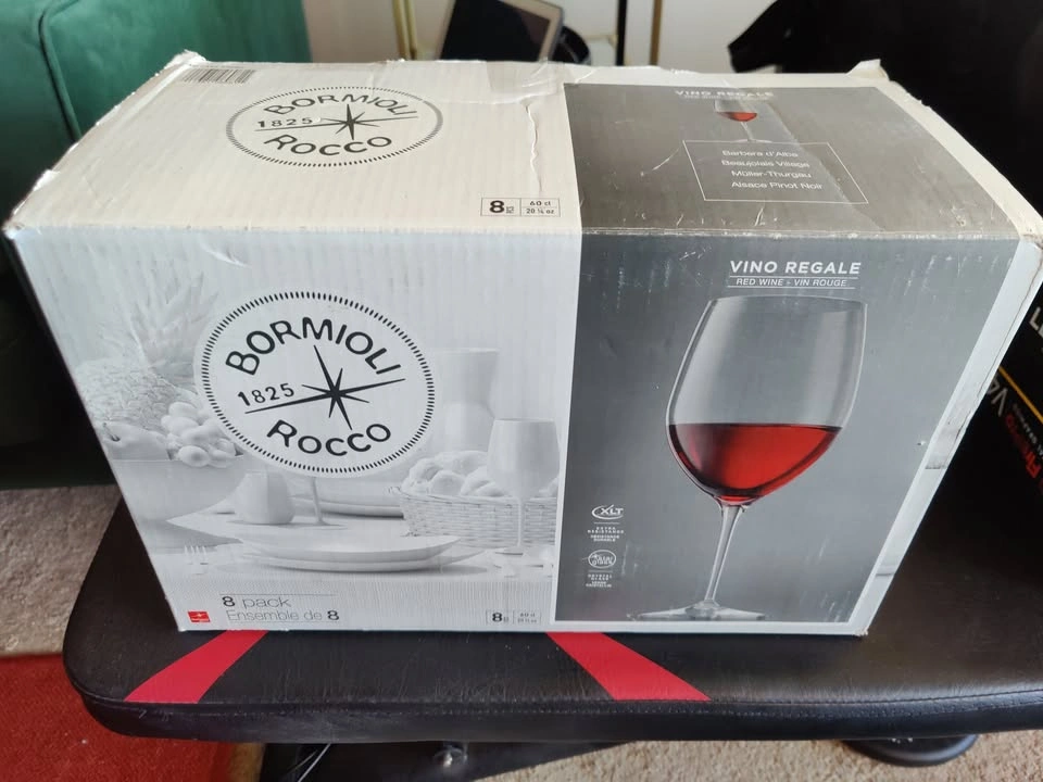 Bormioli Rocco Italian Wine Glasses - Set of 7 (18 oz) - photo 2