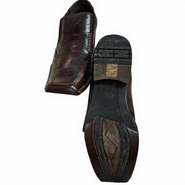 Vintage Men's Square Toe Shoes Size 43D - photo 3