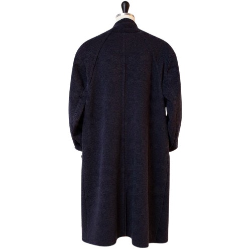 Vintage Mallia Charcoal Wool Cashmere Overcoat | Made in Canada - photo 3