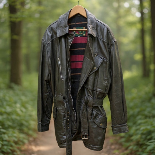 Vintage Pelle Moda Men’s Leather Jacket – Made in Italy, Size 54 - photo 2