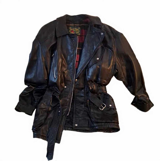 Vintage Pelle Moda Men’s Leather Jacket – Made in Italy, Size 54 - photo 3