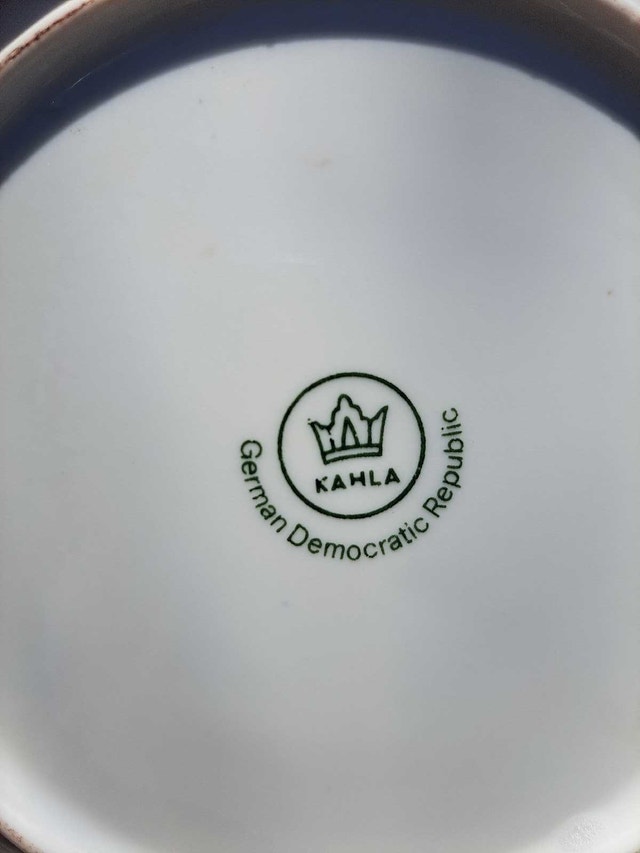 Vintage GDR Kahla Porcelain Tea / Coffee Set - 21 Pcs - photo 4