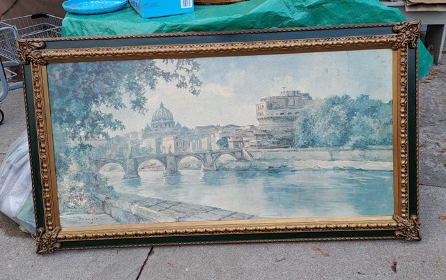 Vintage Mid-Century "Romantic Rome" Ernst F. Karger