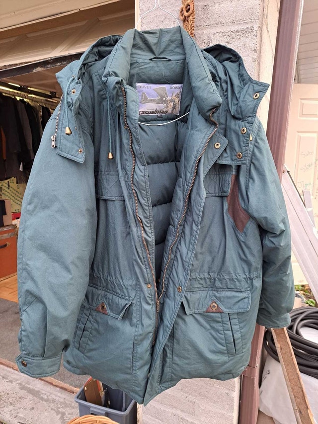 Vintage Casualman Dovey Down Green Parka Jacket - photo 3