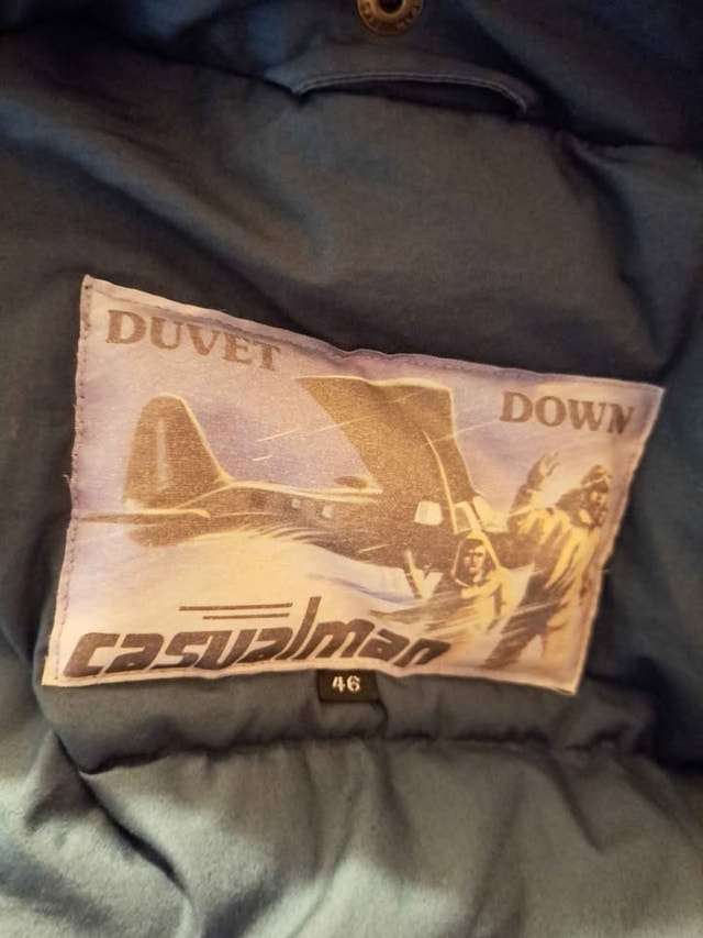 Vintage Casualman Dovey Down Green Parka Jacket - photo 4