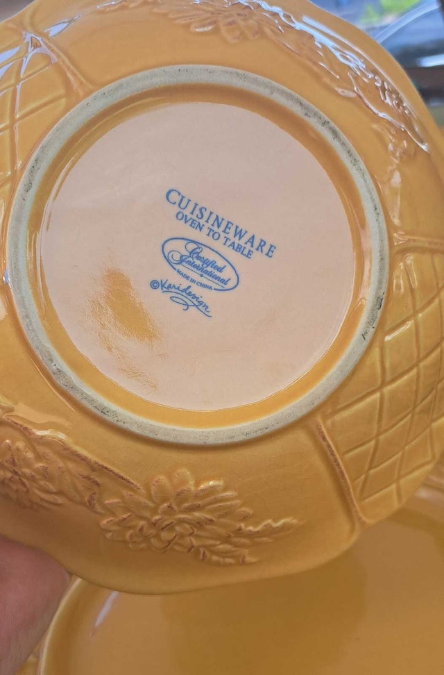 Vintage Certified International Cuisineware Gold 24-Piece Set - photo 5