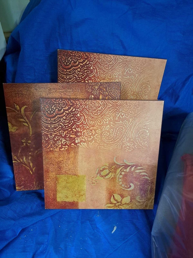 3 pc. Wall Art 15.5x15.5 inch