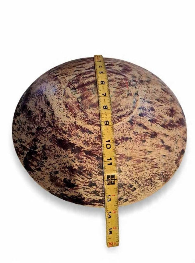 Vintage African Soapstone Safari Animal Decorative Plate 13.5" - photo 2